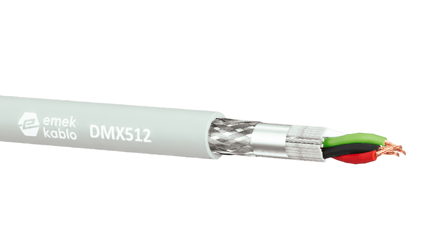 DMX 110Ω Dijital Audio & Işıklandırma Kablosu